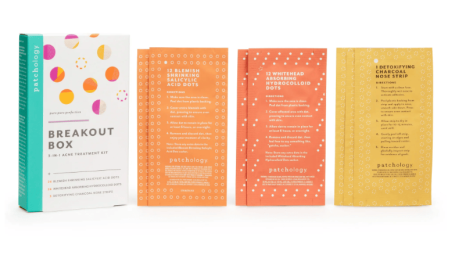 Patchology Blemish Breakout Box Skin Care Acne Treatment, Pimple Patches and Nose Strips with Salicylic Acid, 3 Piece Set