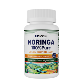 BSYS Moringa Capsules  Antioxidant & Anti-Inflammatory Support  Blood Sugar Health Aid  Cholesterol Balance Formula  Heart Wellness Support  Immu (Option: One bottle)
